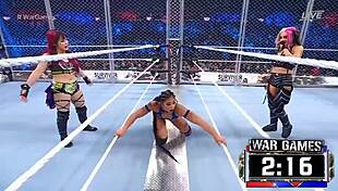 Wargames feminina survivor series showdown