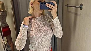 hey wanna see me flash these big tits in see-through latex at the mall?