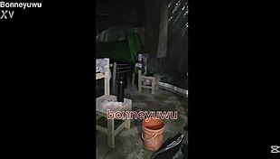 WOW! Petite Puta Bonneyuwu Strips Panties in Steamy Shower