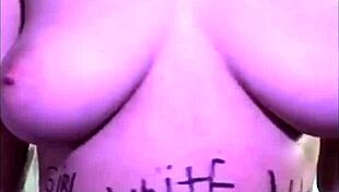 Verification video shows busty blonde with big natural tits up close