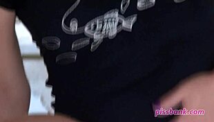 brunette unleashes power piss flooding pussy in intense wet session