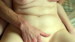 HE GAVE ME TWO INSANE ORGASMS SO I JERKED HIS HUGE COCK ALL OVER MY NATURAL TITS