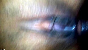 Wife's ass gets pounded hard anal style no mercy!