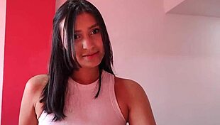 I'm fucking my hot stepsister in this hotel while she wears that sexy little skirt upskirt 