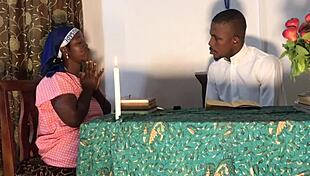 sex before confession has my big tits bouncing wildly!