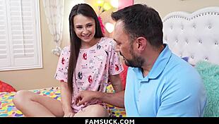 Daddy, ever wonder how wet your stepdaughter gets dreaming of your cock?