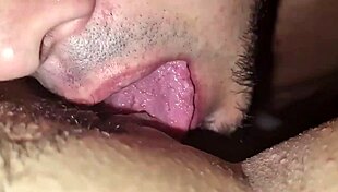 Oh man, she slurped my huge pussy then i breastfed her on my cock