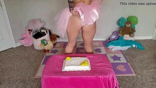 princess roleplay with abdl cake sitting golden temptation unfold