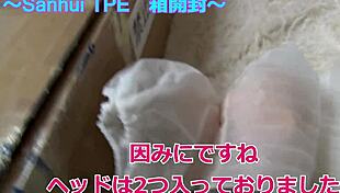 opening this smiling beauty for unlimited creampie fuck doll fun with toys