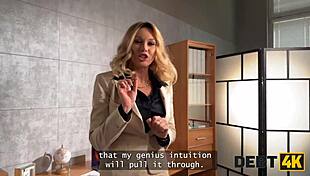 yo karina king's curvy ass sucks collector's cock to pay off her debt 😈👅