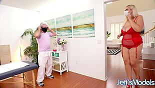 Chubby lila lovely moans from deep pussy toy rubdown