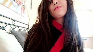 Chantalchannel asks stepson about her new lingerie in pov tease