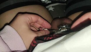 hey dude, check out this wild crossdressing anal machine ride with emojis 😈🍑💦🔥