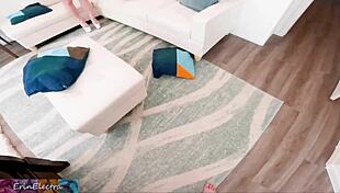 stepmom spreads for taboo creampie after son's crush ignites