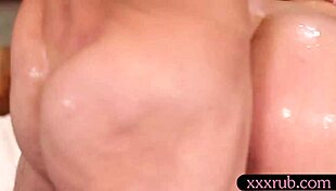 imagine big tits masseuse taking horny client's hard fuck