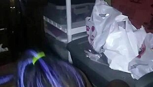 big booty sbbw takes sloppy ebony deepthroat on monster bbc