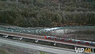 hey stranger wanna see this young redhead ride anal on the train?