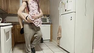 stepdad busts drunk stepdaughter late says no snitch if she gives ass pussy mouth