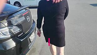 What if a tattooed kiwi milf slut got creampied in public changing rooms?