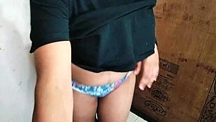 desi indian schoolgirl bends for boyfriend's first monster cock creampie doggystyle!