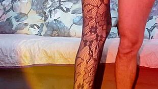 beautiful milf rides cock cowgirl in sexy homemade lingerie