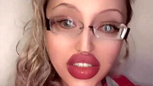 full russian storyline with crossdressing and lipstick glamour