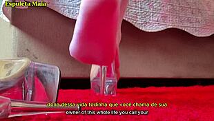 hey, wanna guided handjob with espuleta maia's foot play fun?