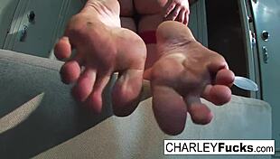 Charley Chase Unleashes Lucha Libre Foot Fetish Frenzy!