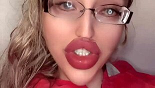 full russian storyline with crossdressing and lipstick glamour