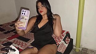 Colombian beauty sends vagina pics then gets petite body dominated hard by boyfriend