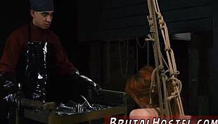 Bound Teen Licks Vibrator Under Sexy Foot Domination