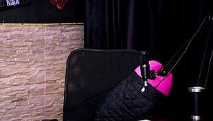 morena leticia braga demos her sloppy blowjob after faking orgasms and triple kisses on sheer red!!