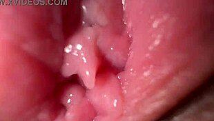 messy creamy pussy spreads with hot dirty talk and orgasm sounds during massage