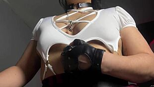 Classmate astarioth mocks your tiny cock sph humiliation in uniform cosplay