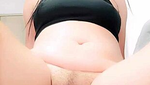 My younger half-sister grinds big thick cock recording porn orgasm