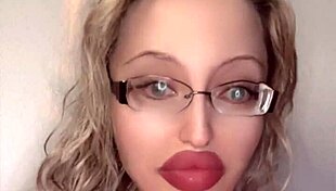 full russian storyline with crossdressing and lipstick glamour