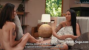 stepsisters' party hints at teasing family foursome with khloe kapri