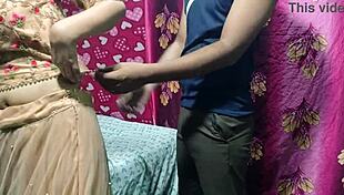 Desi Indian girlfriend fucked hard by boyfriend before her marriage in wild cowgirl ride 