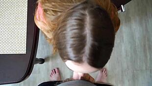 petite sunako kirishiki bends over kitchen counter for doggy cumshot