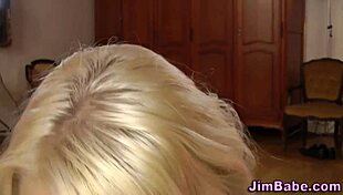 Hot newbie teen 18+ does POV sucking and stroking