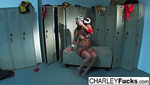 Charley Chase Unleashes Lucha Libre Foot Fetish Frenzy!