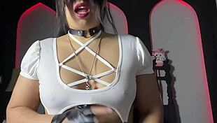 Classmate astarioth mocks your tiny cock sph humiliation in uniform cosplay