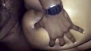 Young lad's lap shakes under big bouncing ebony teen ass