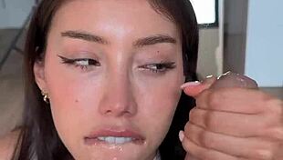 ruthlee rides hermanastro's big cock squirting everywhere 😈💦🔥