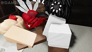 Femboy Fat Ass Grinds Cock While Sucking Hard