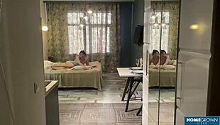 Sara Bork's slim tattooed body drilled hard then splattered in hot cumshot