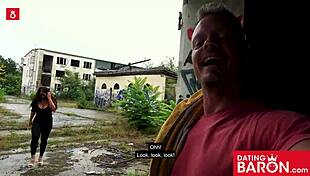 Chubby Zara Mendez Moans Raw Dicking in Abandoned Spot