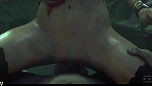 Ada Zombie Rides Monster Cock Cowgirl Till Cum Explodes Everywhere!