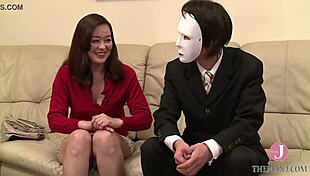 netorare av yoko teases hubby with epic cowgirl orgasm on strangers cock