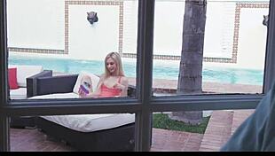 tiny blonde teen chanel shortcake cheats with stepgrandpa in taboo outdoor hardcore fuck